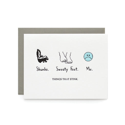 Things that Stink Sorry Card