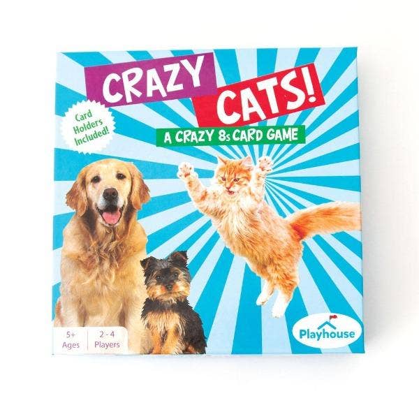 Crazy Pets Crazy 8 Playing Cards