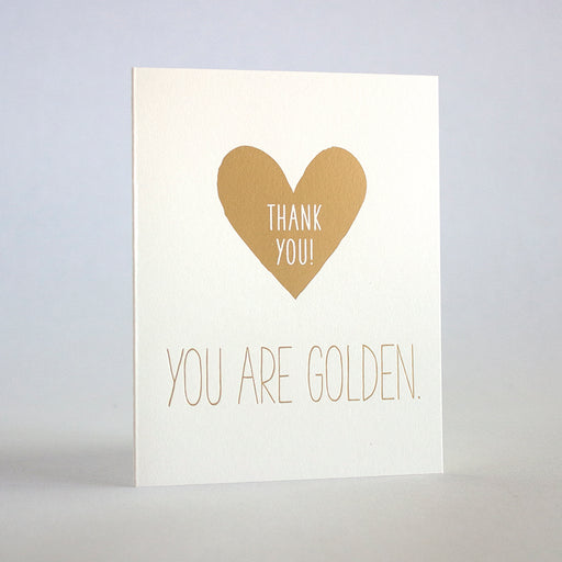 Thank You, You are Golden Card (Boxed Set)