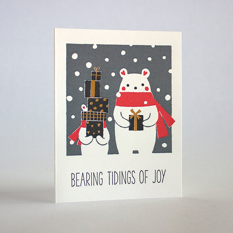 Bearing Tidings of Joy Holiday Card