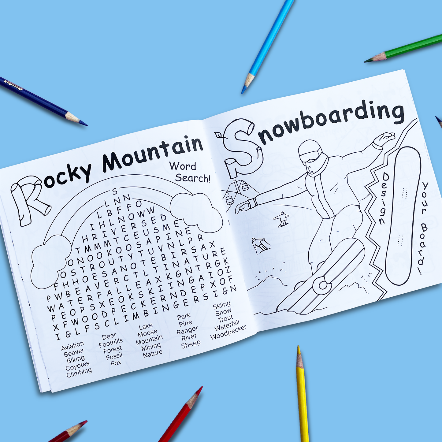 Colorado Alphabet Coloring Book