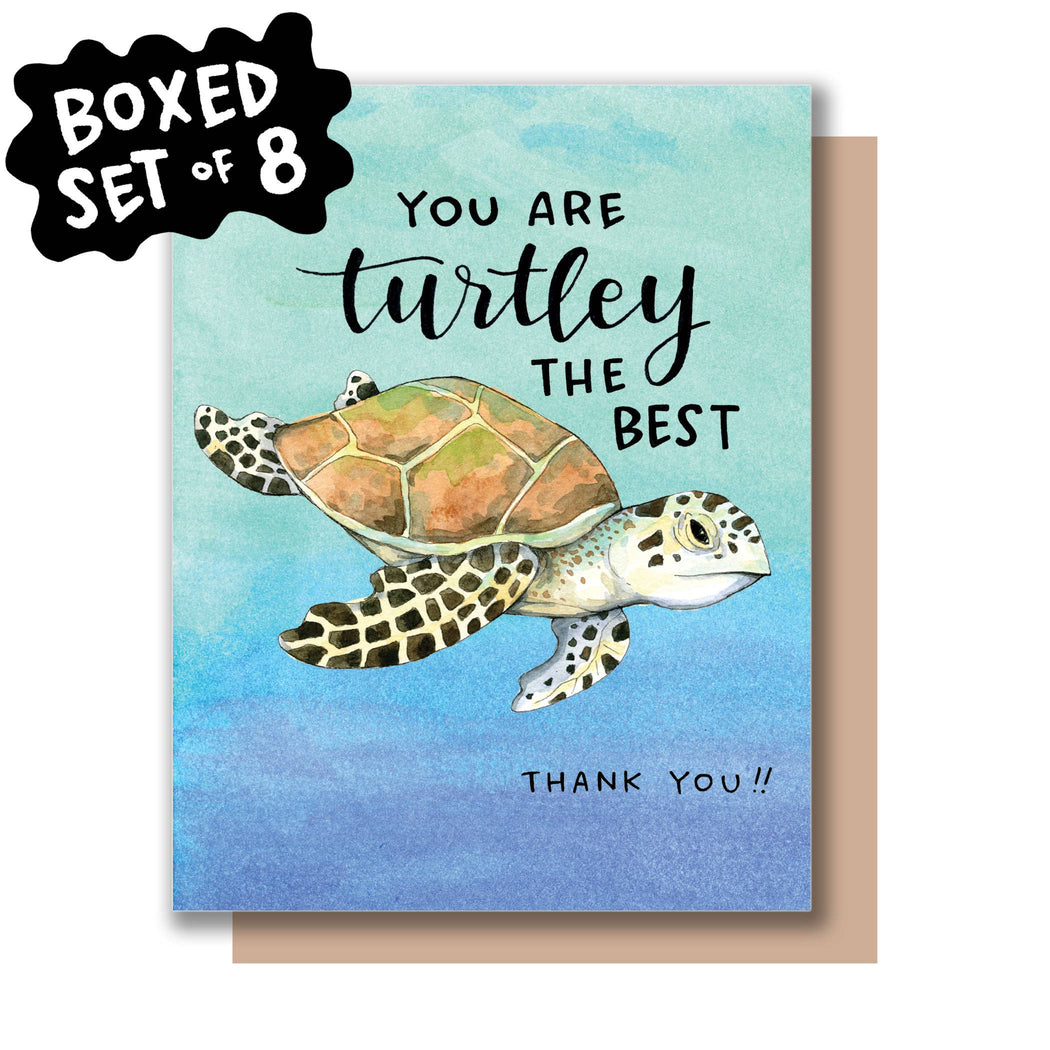 Turtley the Best Thank You Card