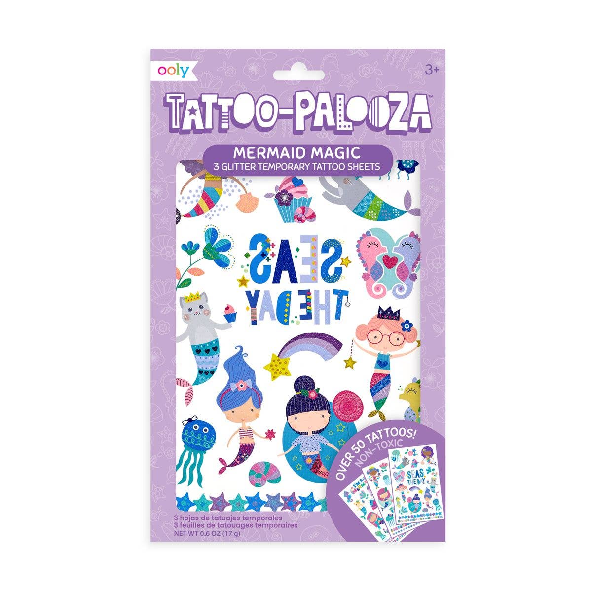 Tattoo Palooza Kids Temporary Tattoo Pack