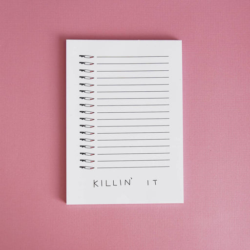 Killin It Knife Notepad