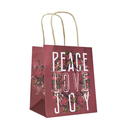 Peace Love Joy Mini Gift Bag