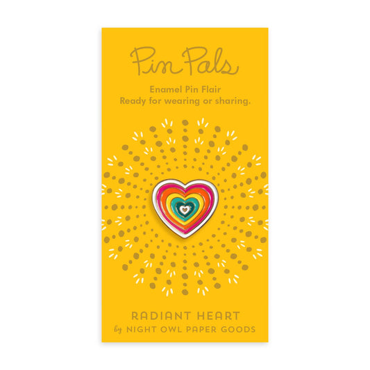 Radiant Heart Enamel Pin