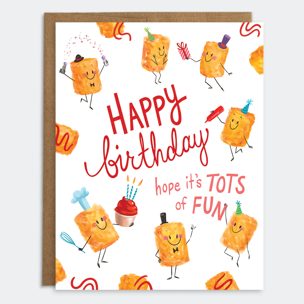 Tater Tots of Fun Birthday Card