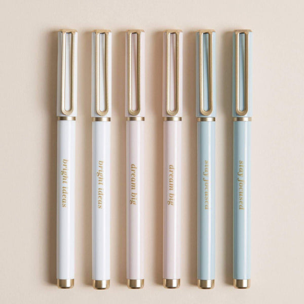 Pretty Pastels Pens (Pack of 6)