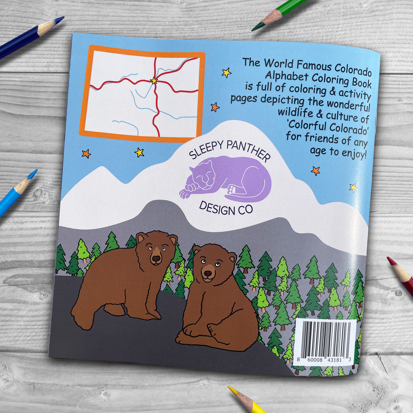 Colorado Alphabet Coloring Book