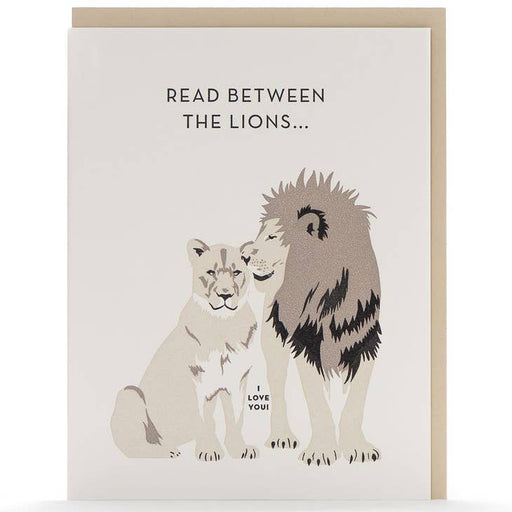 Read Between the Lions Love Card