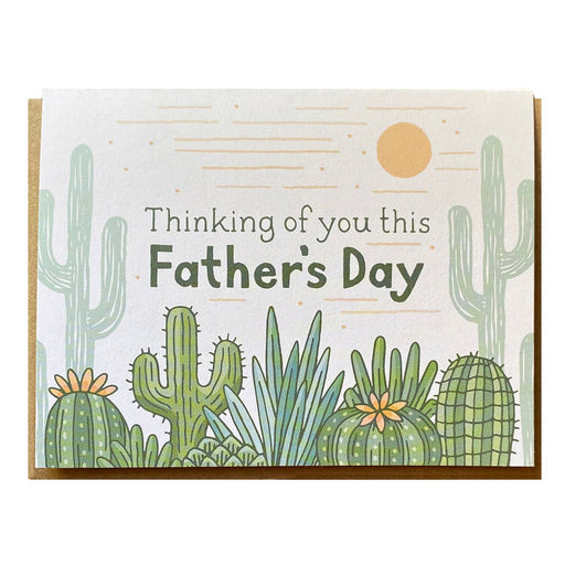 Cactus Thinking of You This Fathers Day Card