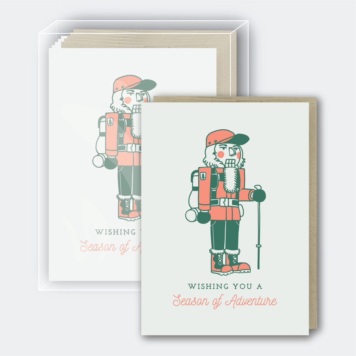 Wishing You a Season of Adventure Nutcracker Card