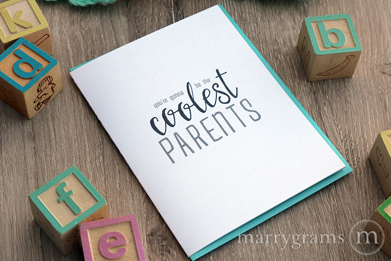 You're Gonna be the Coolest Parents, New Baby Card