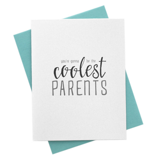You're Gonna be the Coolest Parents, New Baby Card