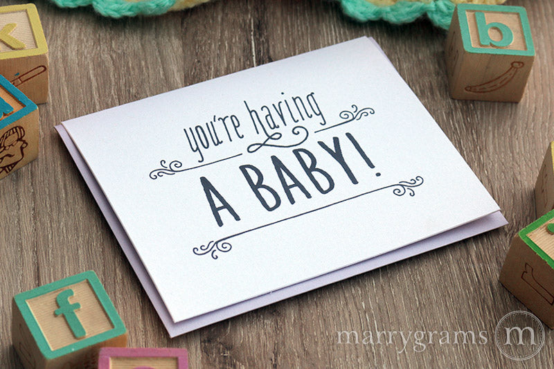 You're Having a Baby, Congratulations Card