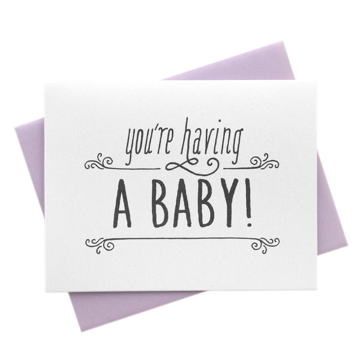 You're Having a Baby, Congratulations Card