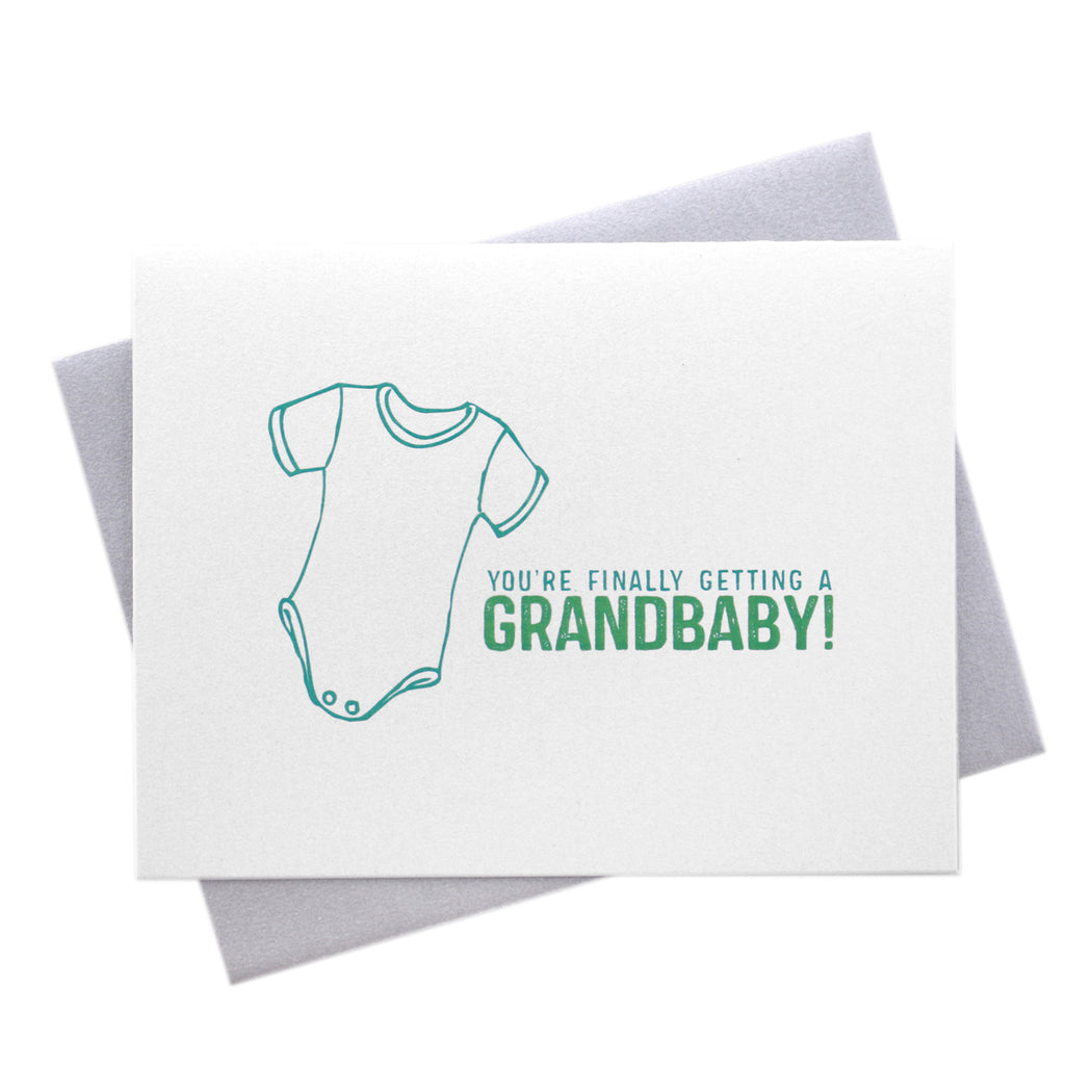 You're Finally Getting a Grandbaby Card