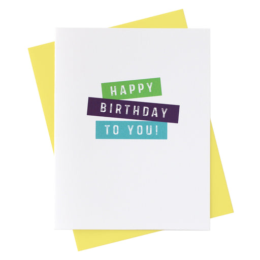 Happy Birthday to You! Labels