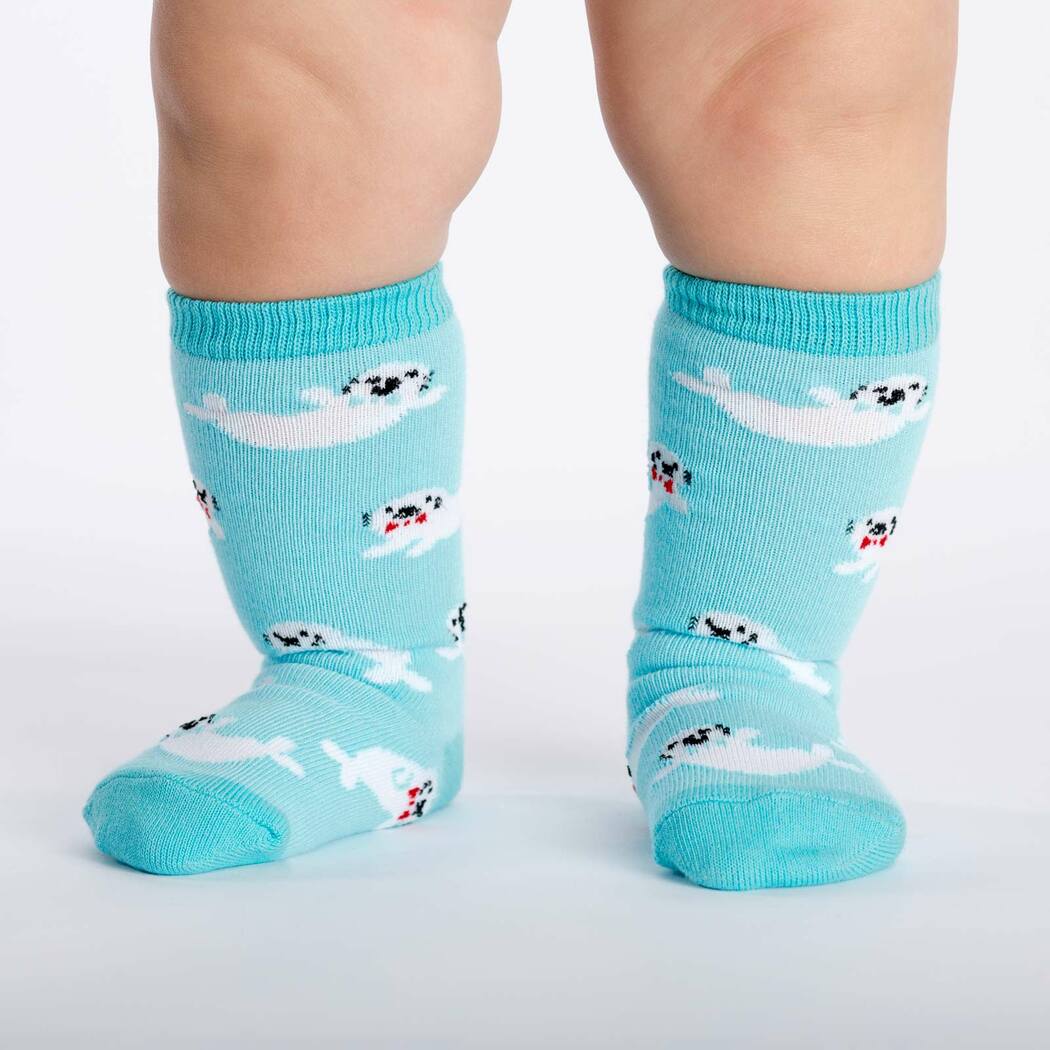 Baby Seals Toddler Knee Socks