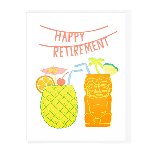 Happy Retirement Cocktails Card