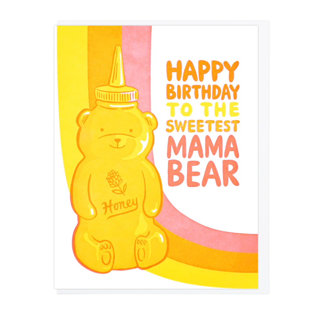 Happy Birthday Mama Bear Card