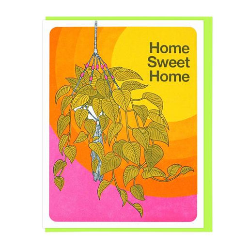 Home Sweet Home Hanging Plant Card
