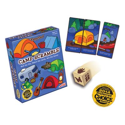 Camp Scramble Matching Card Game