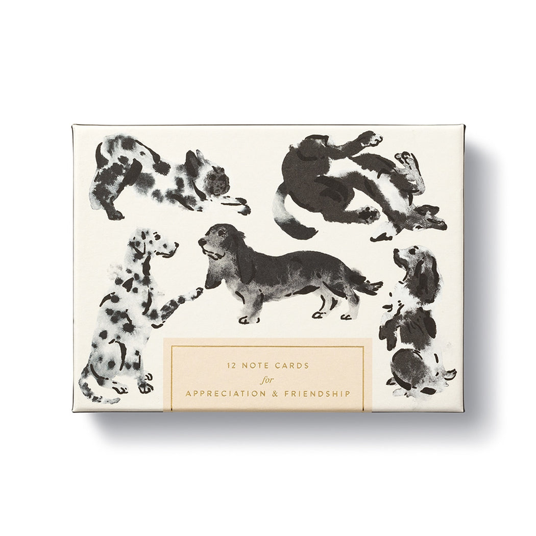 Dog Themed Note Cards Box