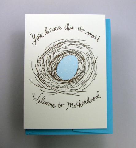 Motherhood Nest Card