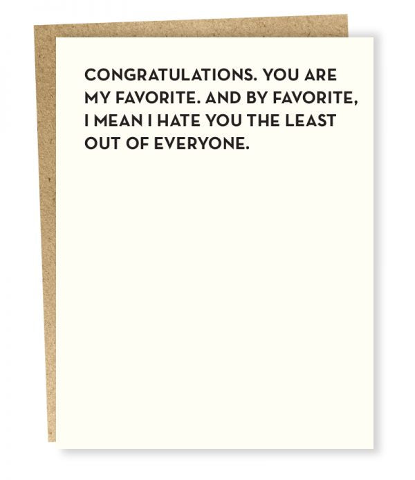 SP #106: You're My Favorite Card