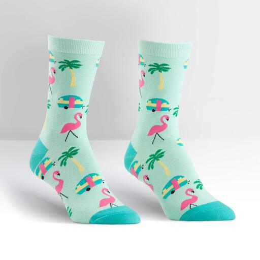 Florida Flamingoes Women's Crew Socks