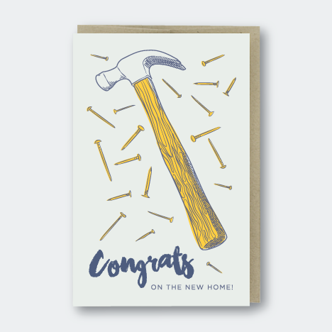 New Home Hammer Card