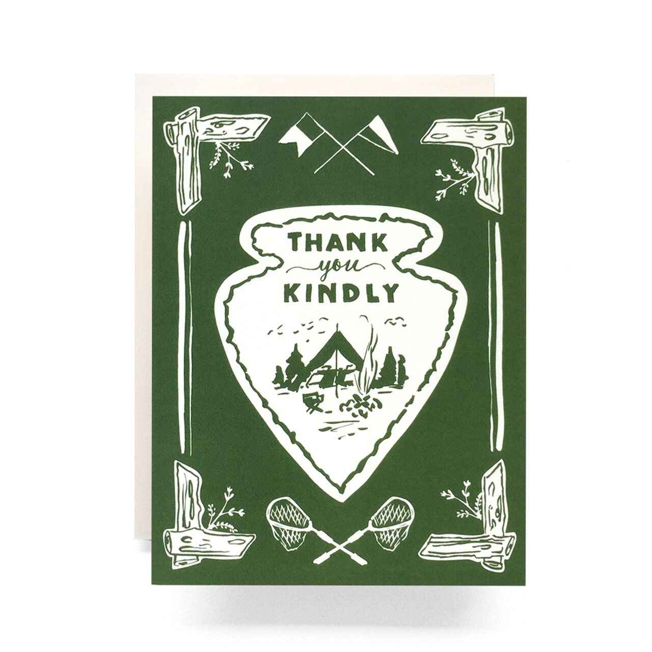 Arrowhead Thank You Kindly Card