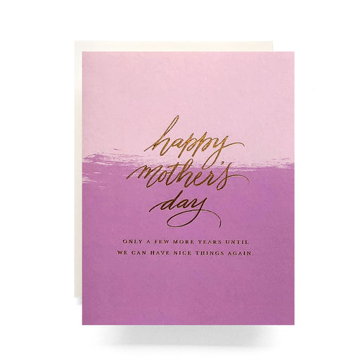 Nice Things Mother's Day Card