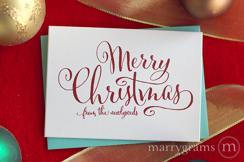 Merry Christmas From the Newlyweds