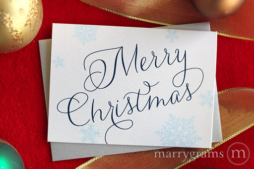Scripted Merry Christmas Card
