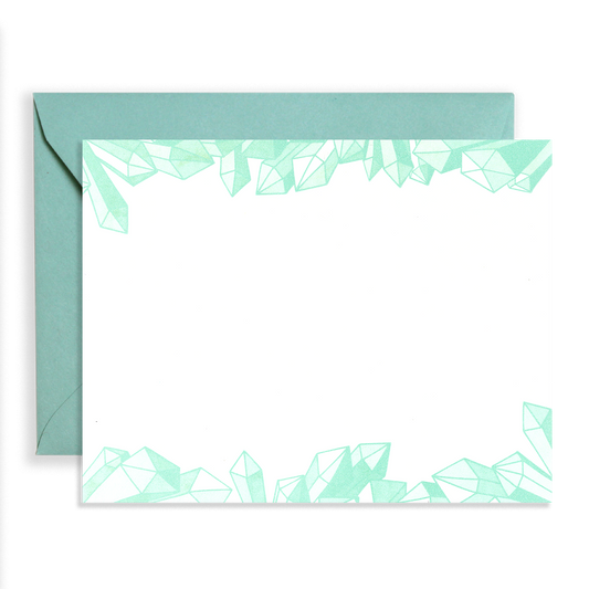 Gems Stationery Flat Note Box Set