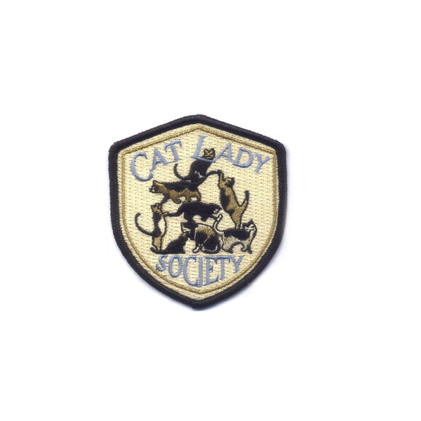 Cat Lady Society Embroidered Patch
