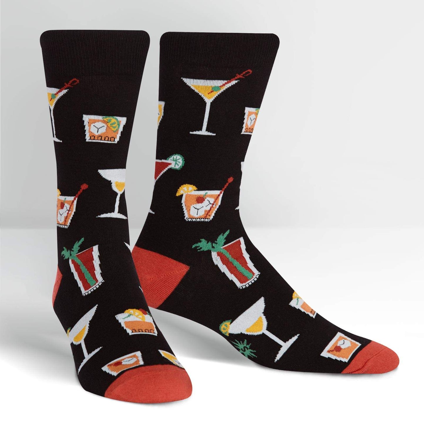 Socktail Hour Men's Crew Socks
