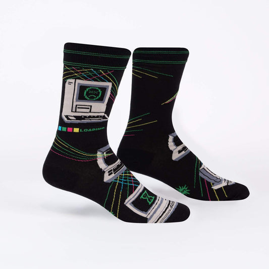 Control Alt Delete Men's Crew Socks
