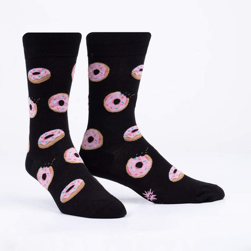 Donut Stop Believing Men's Crew Socks