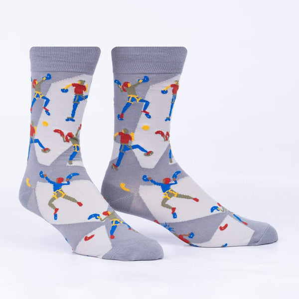 Sock Climbing Rock Men's Crew Socks