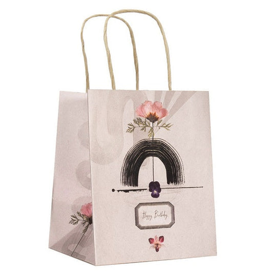 Balance Arches Happy Birthday Mini Gift Bag
