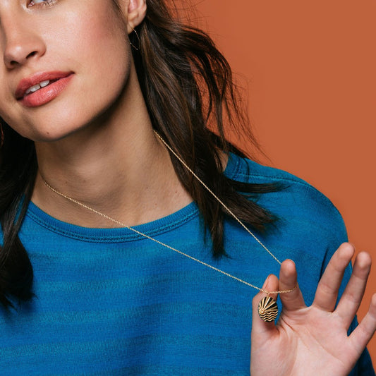 Ray of Sunshine Charm Necklace