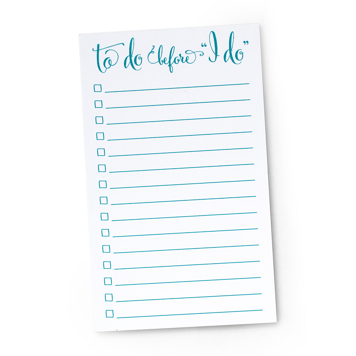 To Do Before I Do Bridal Notepad