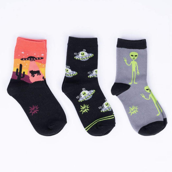Area 51 Youth Crew Pack of Socks