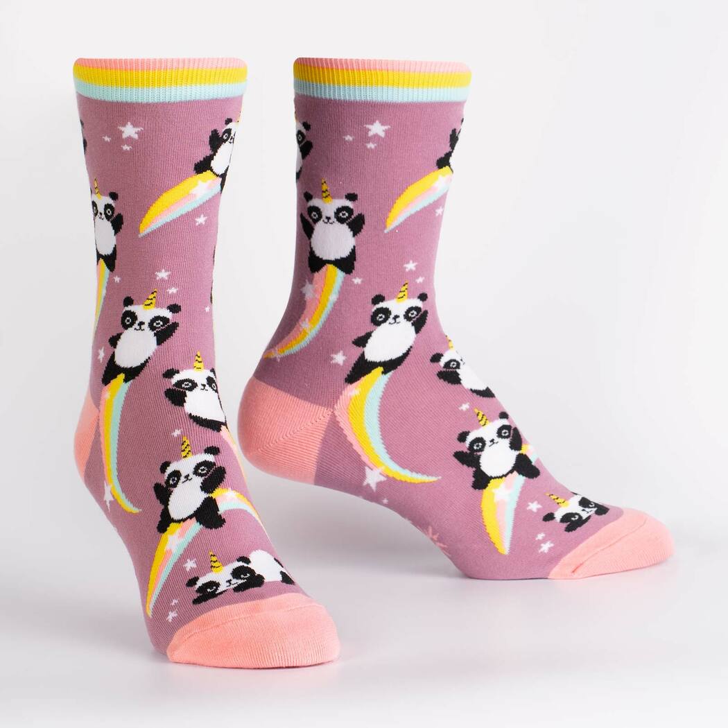 Pandacorn Women's Crew Socks