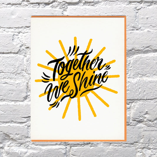 Together We Shine Card