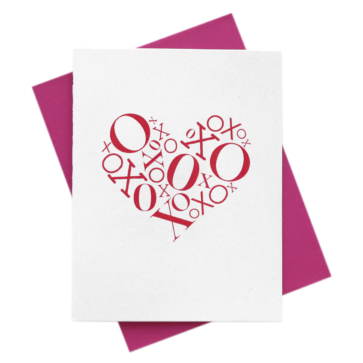 XOXO Heart Card