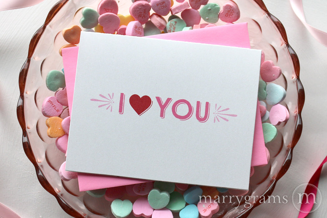 Valentines Card | I Heart You 
